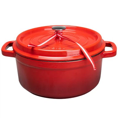 Rdeči litoželezni lonec