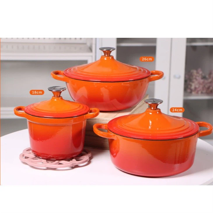 Cast Iron Casserole Pot Sets